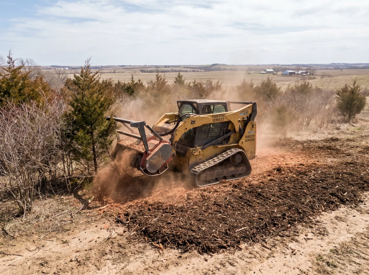 Land Clearing in DeLand, Florida