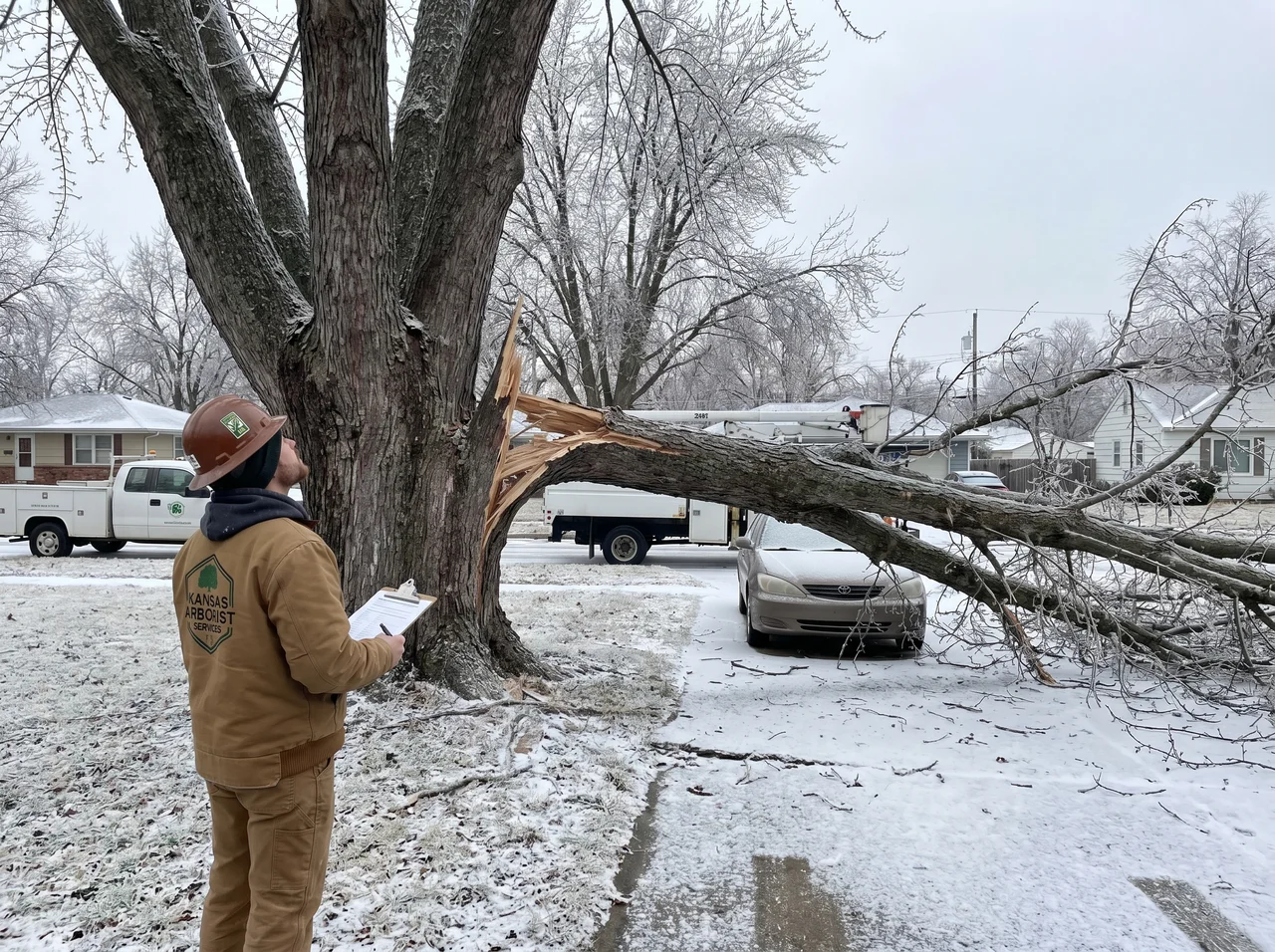 Storm Damage Cleanup in DeLand, Florida